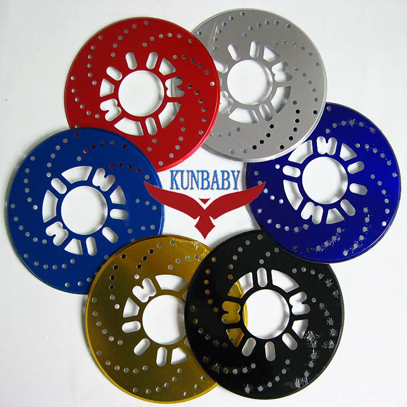 KUNBABY 2 шт. Универсальный алюминиевый дисковый тормоз ротор гоночные Чехлы барабан светильник синий/темно-синий/золотой/черный/красный/серебристый