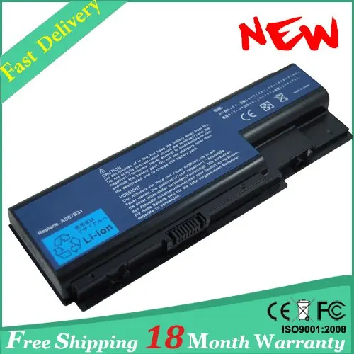 Аккумуляторная батарея 8 ячеек для Acer Aspire 8730 8920 8920G 8930 8935 AS07B52 AS07B32 AS07B61|battery for acer