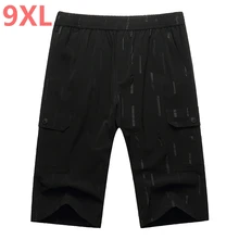 Большие размеры 10XL 8XL 6XL 5XL 4X2018 мужские черные пляжные шорты брендовые Короткие штаны Повседневная одежда шорты Homme верхняя одежда шорты мужские