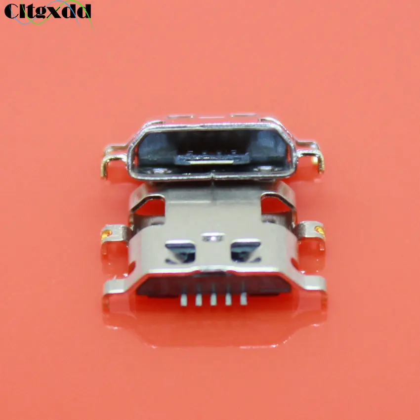Cltgxdd 10 шт. Micro USB разъем 5-контактный порт зарядки для lenovo A708t S890/HuaWei G7 G7-TL00/Alcatel 7040N OT601