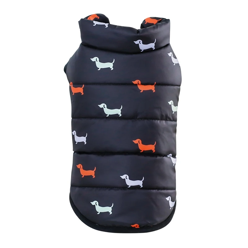 Осенне-зимняя одежда классная собачья теплая одежда британский стиль куртка пальто с меховым воротником Маленькие Средние собаки одежда для домашних животных
