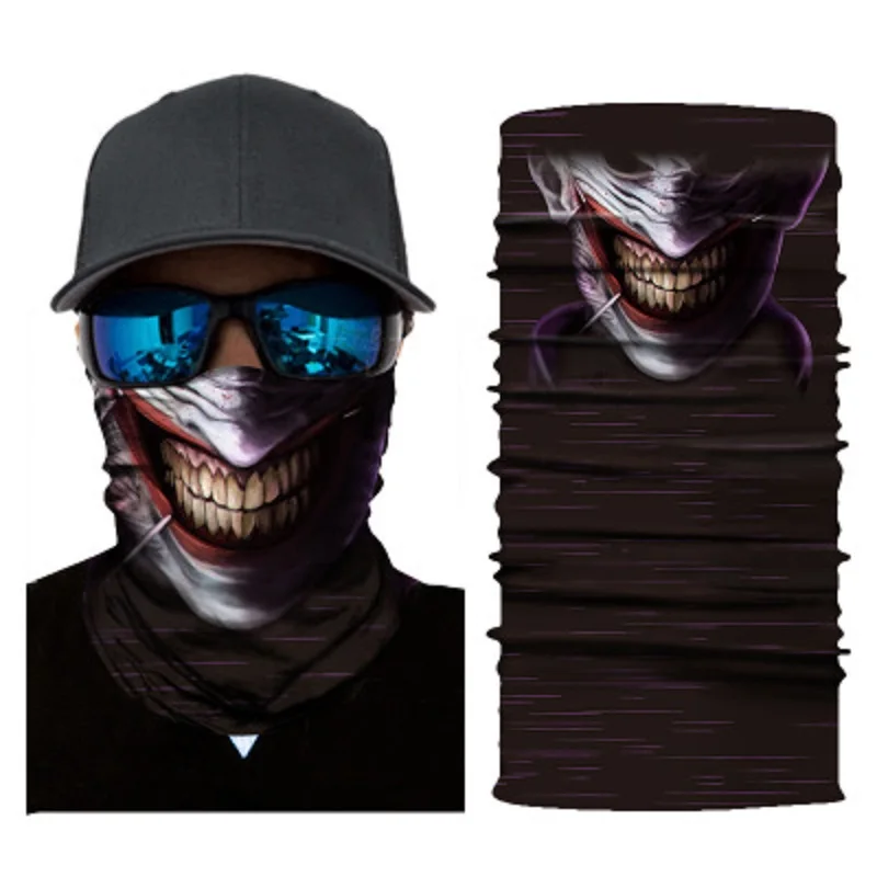 

Motorcycle Face Mask Balaclava Scary Masque Unisex Biker Face Shield Mask Skull Mascarilla Riding Bandanas Mascara Moto