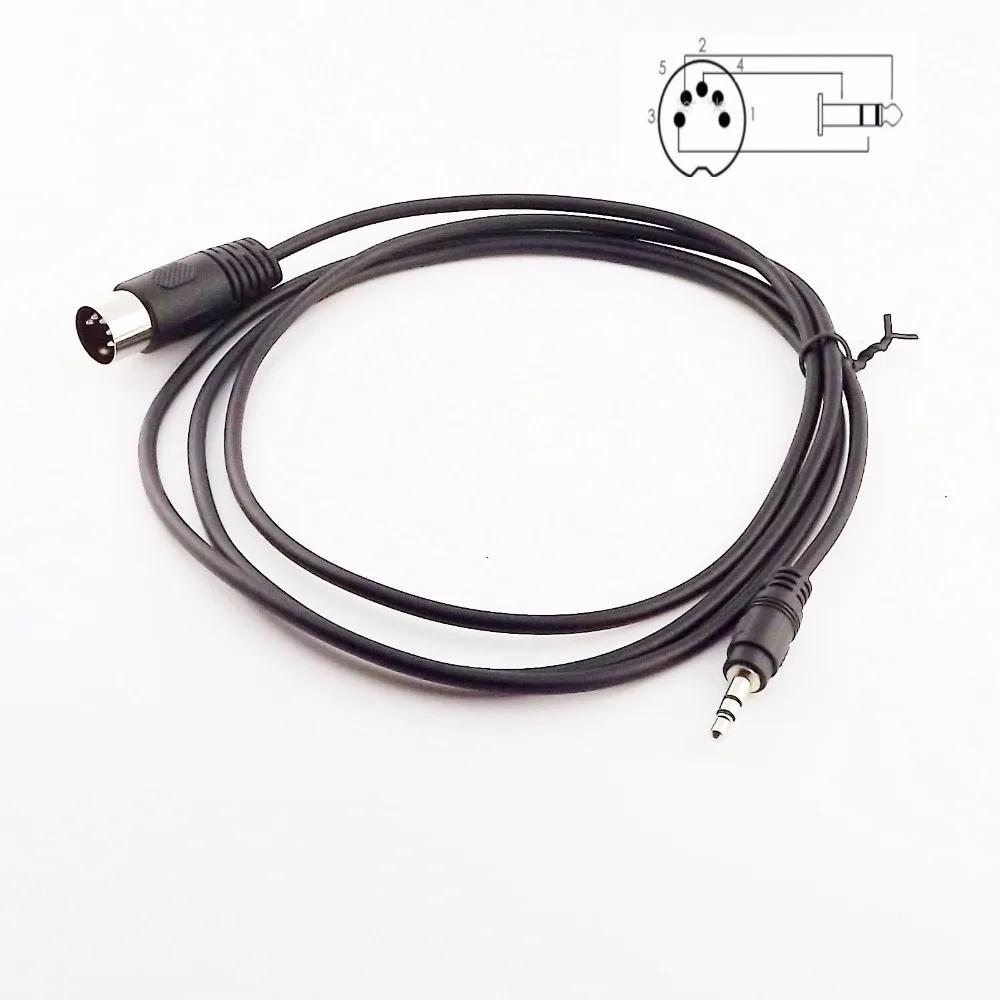 50pc DIN Male Plug Connector SCN680-P05 5P Tube Radio Audio Signal DIN Jack 