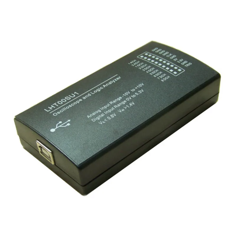 2C SPI CAN Uart LHT00SU1 Виртуальный осциллограф логический анализатор USB соединительная линия тестирования зажим 128 М памяти