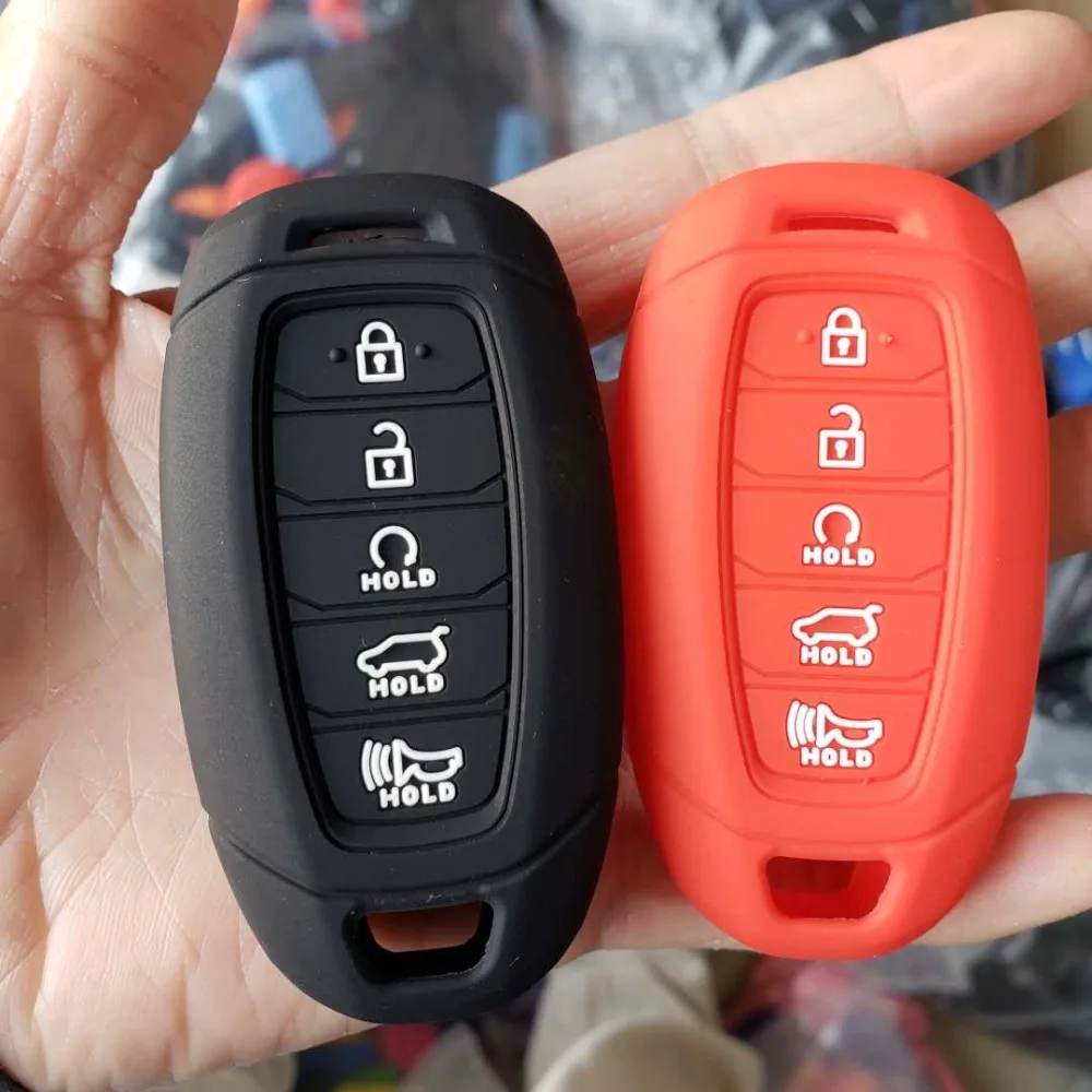Smart Protective Key FOB Cover Case For Hyundai ix35 santa fe Solaris