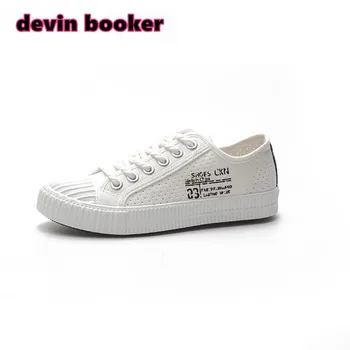 

New listing hot sale Spring and summer canvas Punching woman sports shoes Breathable running shoes DF210