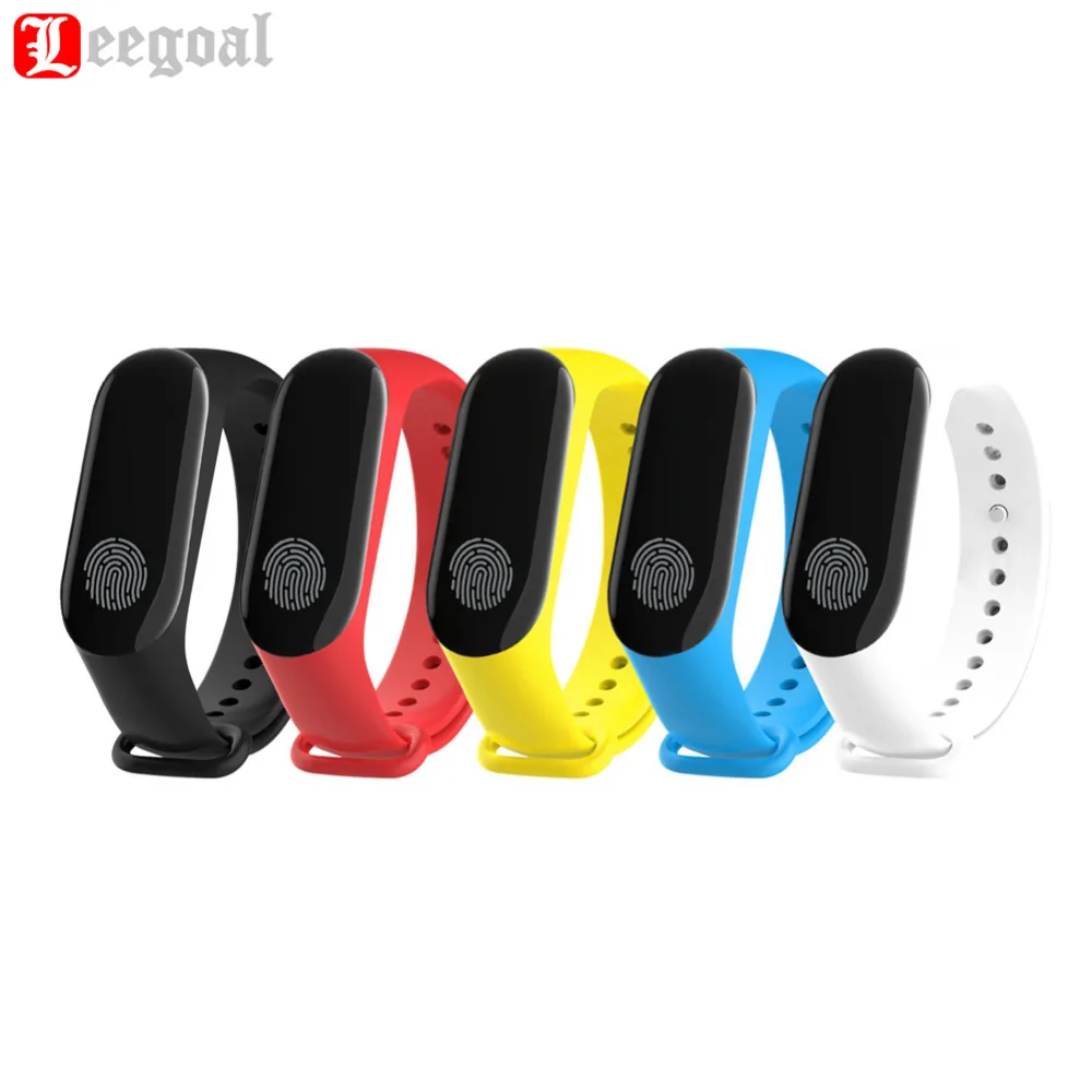 M3 Smart Wristband Blood Pressure Oxygen Heart Rate Monitor Fitness Tracker Bracelet Information Call reminder VS mi band 3 | Электроника