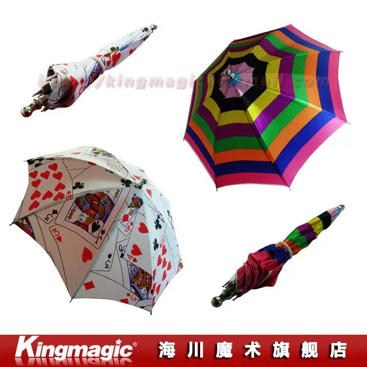 

Fiberglass Parasol Fiberglass Rainbow Umbrella Highest Quality Magic Props Magic Tricks