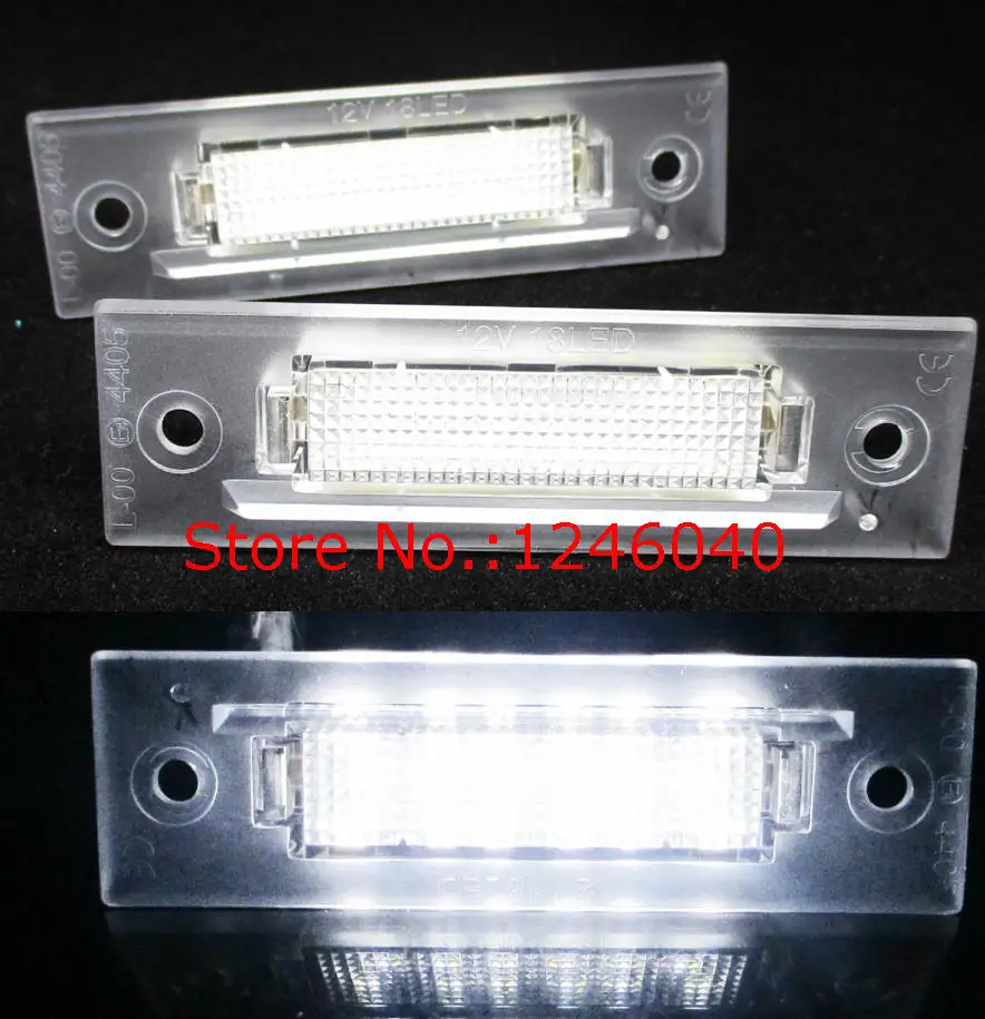 

2pcs 18SMD LED License number Plate Light lamp for Porsche 911 Carrera Euro 964 993 996 968 Carrera GT Boxster 986