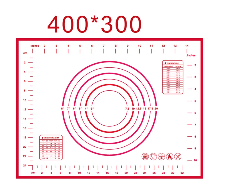 Антипригарный силиконовый коврик для выпечки, коврик для раскатки теста, подкладка для печи, лист для выпечки, коврик для выпечки, инструменты h111