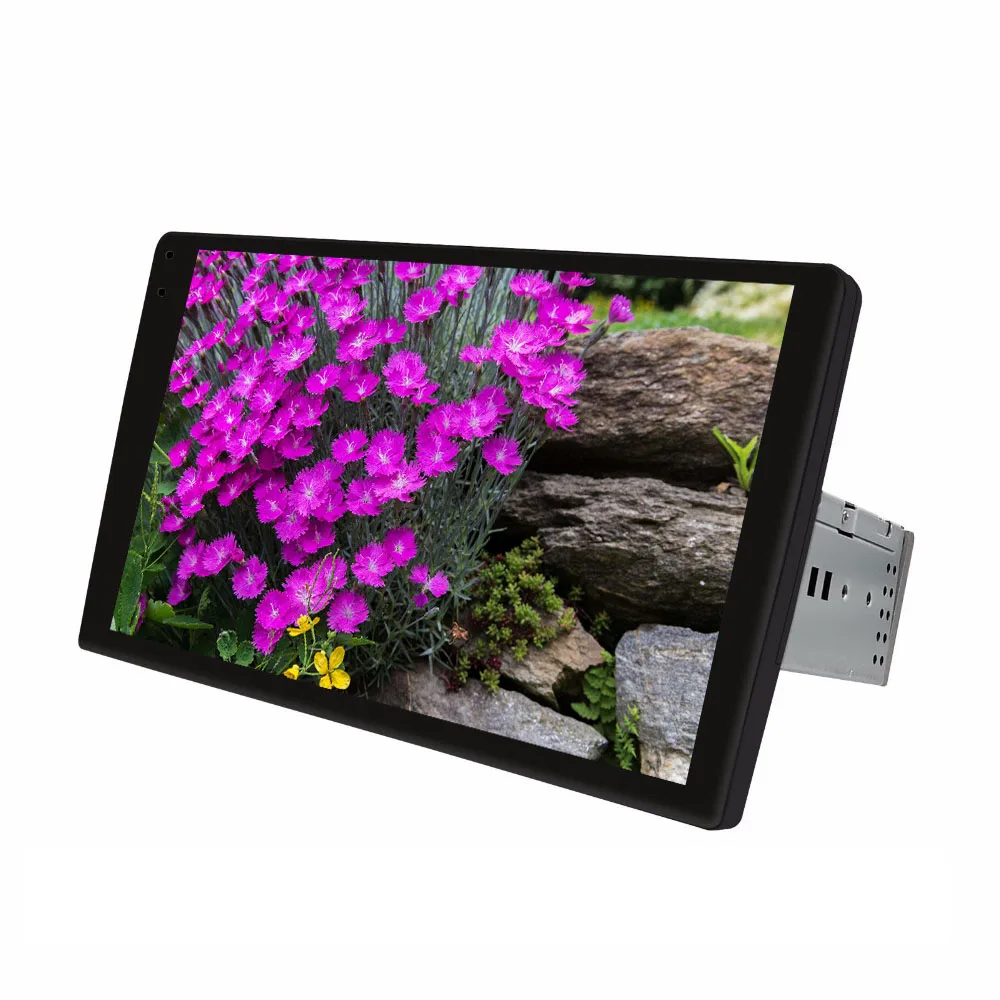 Android 8,1 ips 2.5D изогнутый экран 9 дюймов один Din встроенный DSP 4 Гб+ 64 Гб HD gps Navi Wifi камера заднего вида Универсальное автомобильное радио