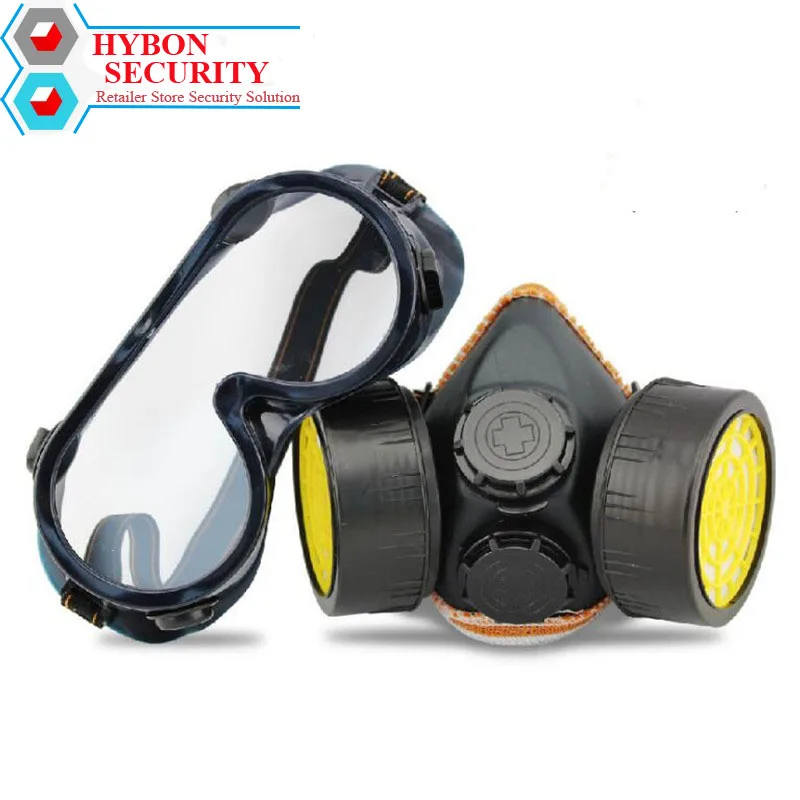 

Protector Desbrozadora Protective Respirator Mask Industrial Chemical Gas Mask Dual Valve Full face Anti-Dust Workout Mask