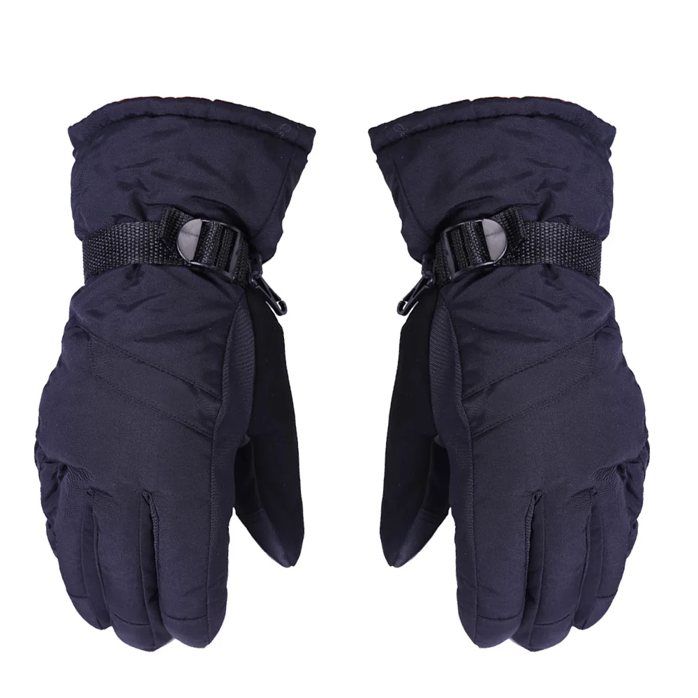 Зимние ветрозащитные водонепроницаемые мужские перчатки, утепленные теплые плюшевые перчатки, снегоходы, мотоциклетные перчатки для верховой езды, горные уличные