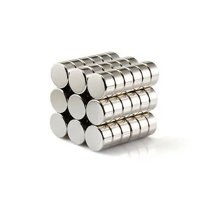 

50Pcs 10x5mm Neodymium Disc Super Strong Rare Earth N35 Small Fridge Magnets