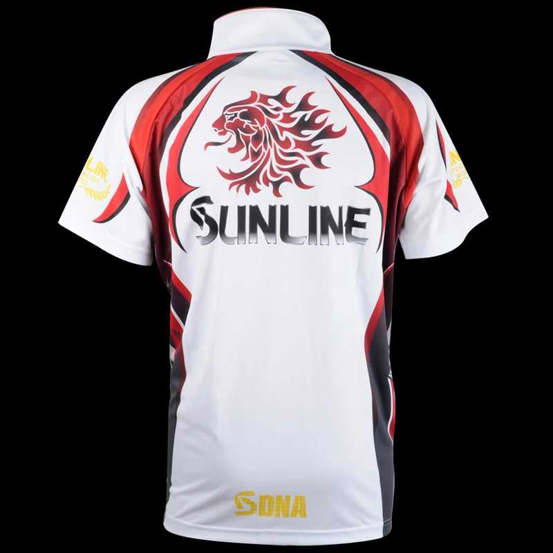Sunline 2019 летняя рыболовная рубашка с коротким рукавом одежда дышащая сушильная