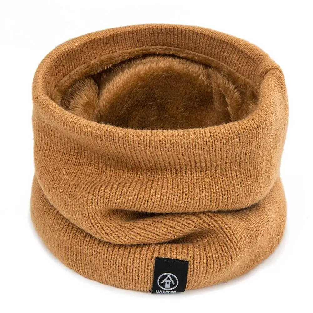 

Winter New Women Scarf Knit Cotton Warm Solid Color Multi-color Optional Men Neck Scarf Unisex Scarf Fashion