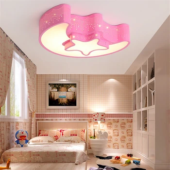 

Creative Moon Style Led Ceiling Lamp Eye Protection Energy saving Cartoon Ceiling Light for kindergarten Children's Bedroom