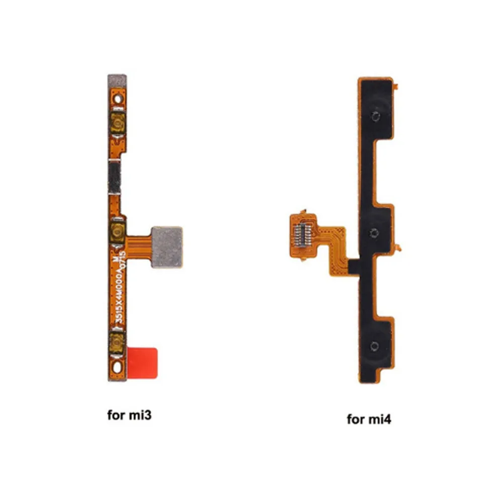

For Xiaomi Mi3 M3 3 Mi4 Mi4 4 Power on/off Switch Buttons flex cable Repair Part