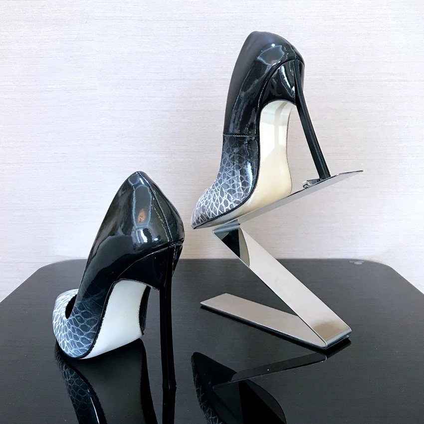 Фирменный дизайн; женские модельные туфли на высоком тонком каблуке; женские туфли на высоком каблуке; женские туфли-лодочки; пикантные Летние босоножки из лакированной кожи; Офисная Женская обувь