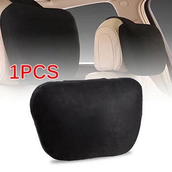 

Universal Car Headrest Neck Pillows Seat Cushion Suede For Mercedes-Benz Maybach Design S Class Seat Cushion