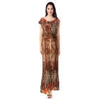 Save 2.2 on 2017 Women Summer Beach Dress Bohemian Plus Size 6XL Long Maxi Dress