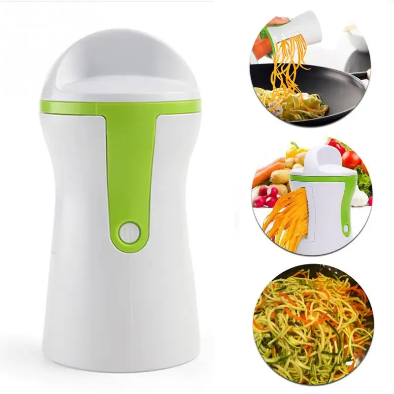 

1PC Creative Multifunction Handheld Kitchen Tool Fruit Rotary Peeler Carrot Vegetable Funnel Spiral Slicer Cutter Kitchen Gadget