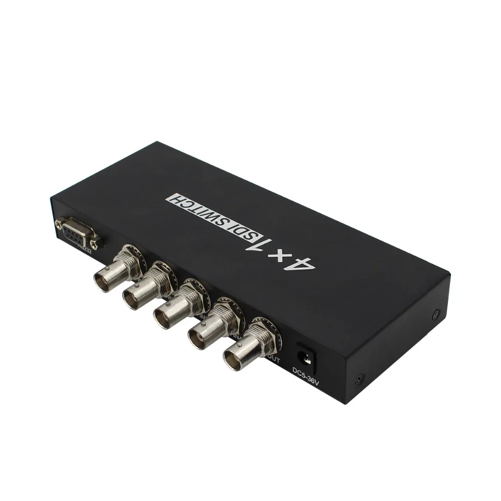 New Style SDI 4x1 Switch 4 Channels SDI Signal To A SDI Signal Channel Support Full-HD SDI Signal Input And Output Free Shipping