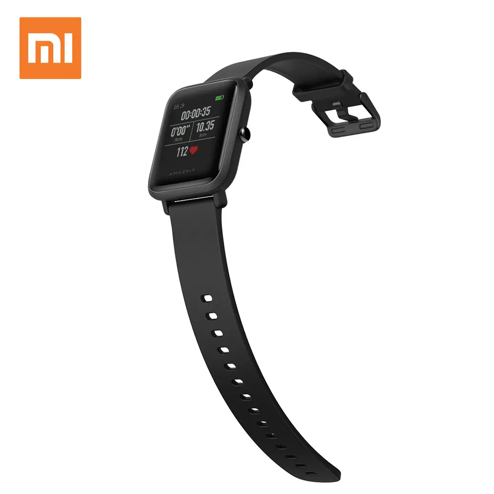 $57.99 = $59.99- $2 CUPÓN Versión inglesa Xiaomi reloj inteligente Amazfit Bip para hombre Hua mi Pace Smartwatch para IOS Android Monitor de ritmo cardíaco 45 días de batería - 6