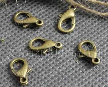 

wholesale 500pcs/lot 10*6MM Zinc Alloy Jewelry Findings Lobster Clasps Hooks LLA1218