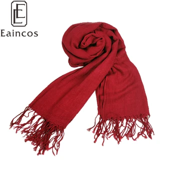 

2016 Newest Attack on titan knitted Red Scarf cotton Shingeki no Kyojin Cosplay Ackerman Costume winter autumn warm solid scarf