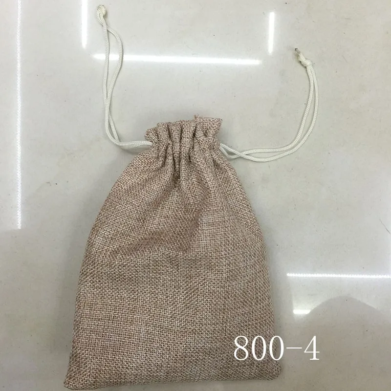 RE 15*20 см 50 шт./лот ручной работы джут Drawstring мешковины Свадебная вечеринка Рождественский Подарок Ювелирные мешочки упаковочные пакеты