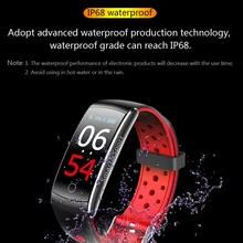 Водонепроницаемый смарт-браслет монитор сердечного ритма фитнес-браслет кровяное давление 0,96 дюйма цветной экран браслет спортивные мужские и женские