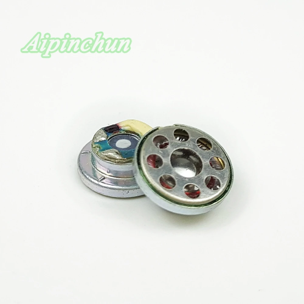 Aipinchun 1 пара 10 мм 32ohm DIY наушники движущаяся катушка титановая пленка для наушников динамик Полная частота функция