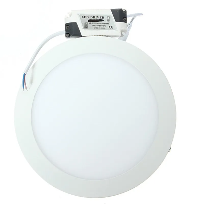 9W/15W/25W/30W Round/Square Dimmable Led Panel Light Surface Mounted Led ceiling Downlight AC85-265V + LED Driver Free shipping downlight led