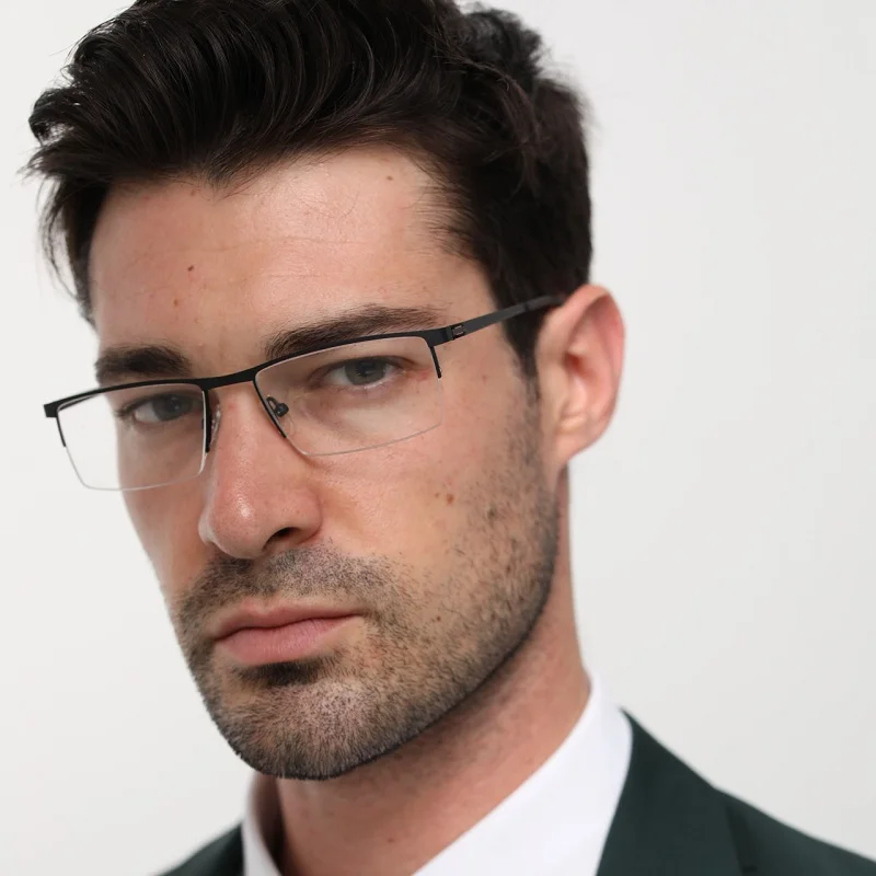 mens clear fashion glasses