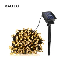 Светодиодный светильник на солнечной батарее, водонепроницаемый, RGB, праздничный светильник, Ночной Датчик, для сада, патио, газона, двора, Рождественское украшение, лампа