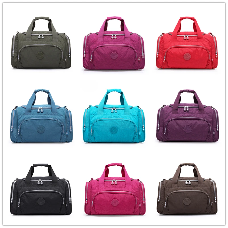 

Male Travel Large Capacity Portable Tote Men's Travel Bag Zipper Luggage Female light Travel Crossbody bag Water repellent