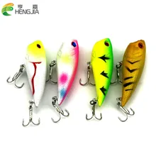 70 мм 50 шт рукоятка для рыбалки приманки 7 см 7,7 G для рыбалки приманки жёсткая приманки верхний вода поппер 2 крючки воблеры рыбалка pesca