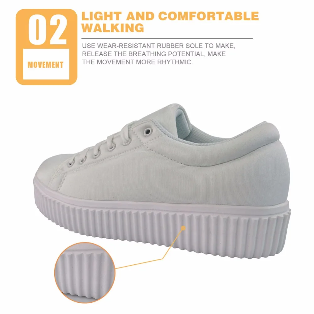 Plate Chaussures hk140bz D'hiver Respirant Drôle Femme Animal Custom Creeper Lacent forme Instantarts bz Baskets Appartements hk139bz Westie Causalité De hk137bz Floral hk136bz Chien hk138bz 8YWqgw
