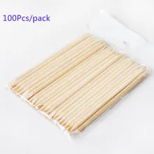 100X Nail Art Design Orange Wood Stick Cuticle Pusher Remover Manicure Care wooden sticks 100pcs цена 100X Nail Art Design Orange Wood Stick Cuticle Pusher Remover Manicure Care wooden sticks 100pcs цены онлайн