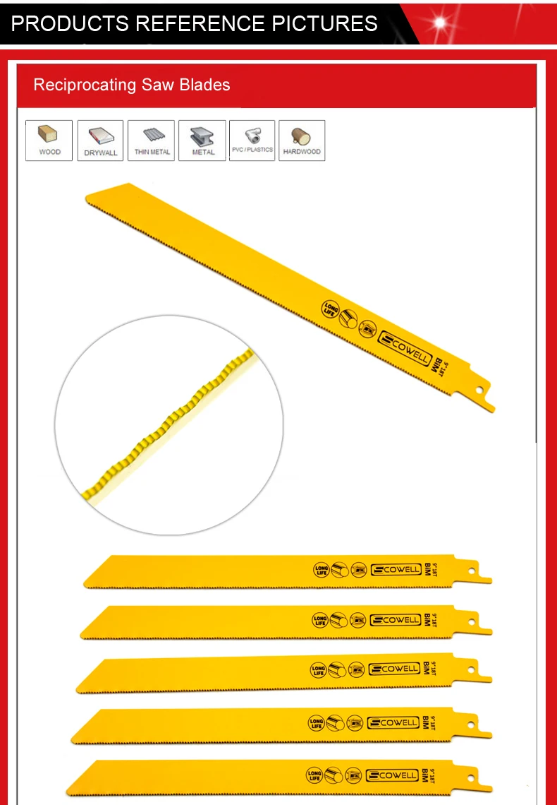 30% скидка 9 дюймов 18TPI Bi-metal Sabre пилы подходят для резки металла поршневые пилы лезвия для электроинструментов