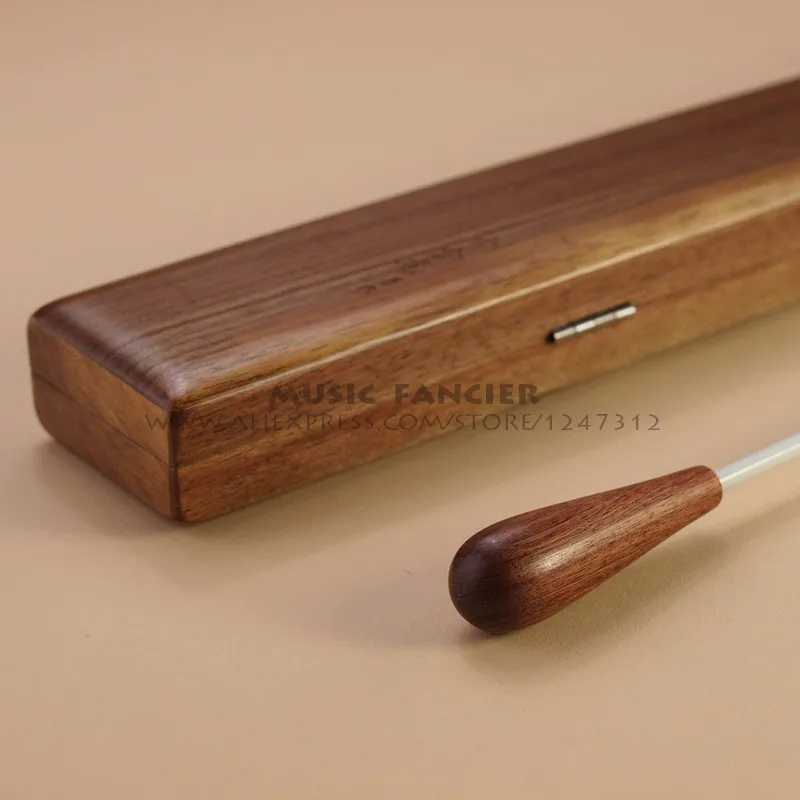 Высококачественный музыкальный дирижер с деревянной ручкой музыкальные подарки проводник выделенный(Baton+ Box