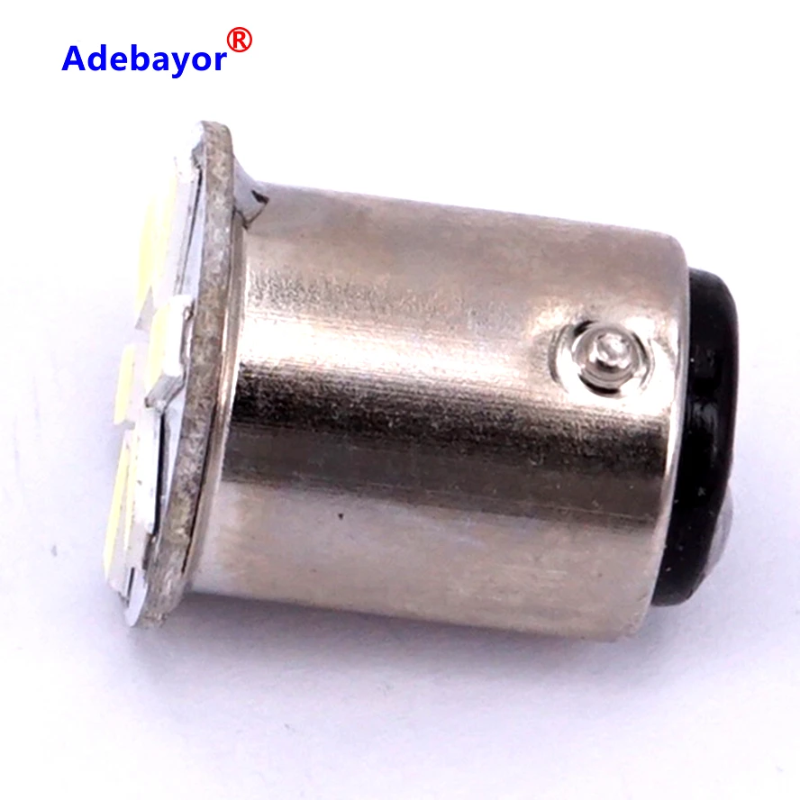 10X1157 baY15d P21/4 W 5630 SMD 6 светодиодный P21/5 Вт автомобильный боковой хвост стояночный тормоз двойной контакт лампочки лампы белого цвета