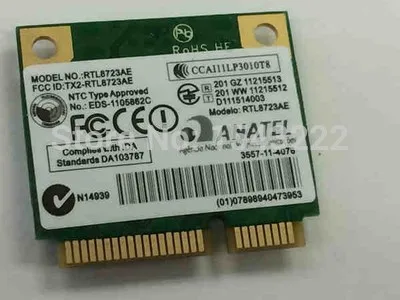 RealTek RTL8723AE 300 м+ Bluetooth 4,0 Половина мини PCI-Express Wlan Беспроводная Wifi карта для ноутбука acer asus sony