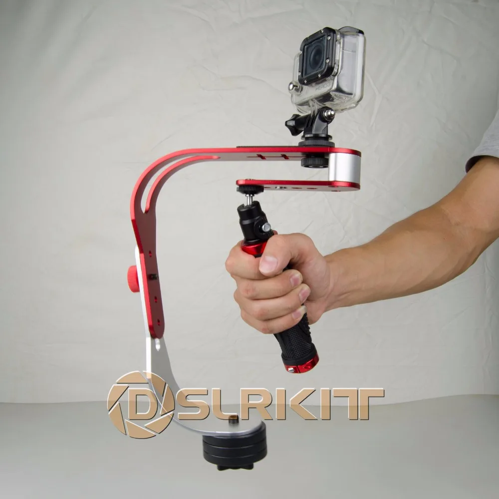 DSLRKIT мини ручной стабилизатор видео стедикам для камеры DV видеокамеры|steadicam