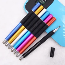 2 в 1 емкостный экран Стилус для рисования планшета/мобильного телефона стилус для iPhone/iPad/samsung/sony PC/Windows