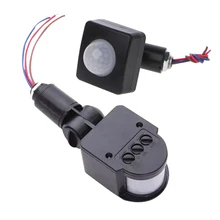 Открытый движения Сенсор AC85-265V 220V 110V Светодиодный прожектор PIR инфракрасный датчик движения 180 градусов вращающийся переключатель датчика детектора