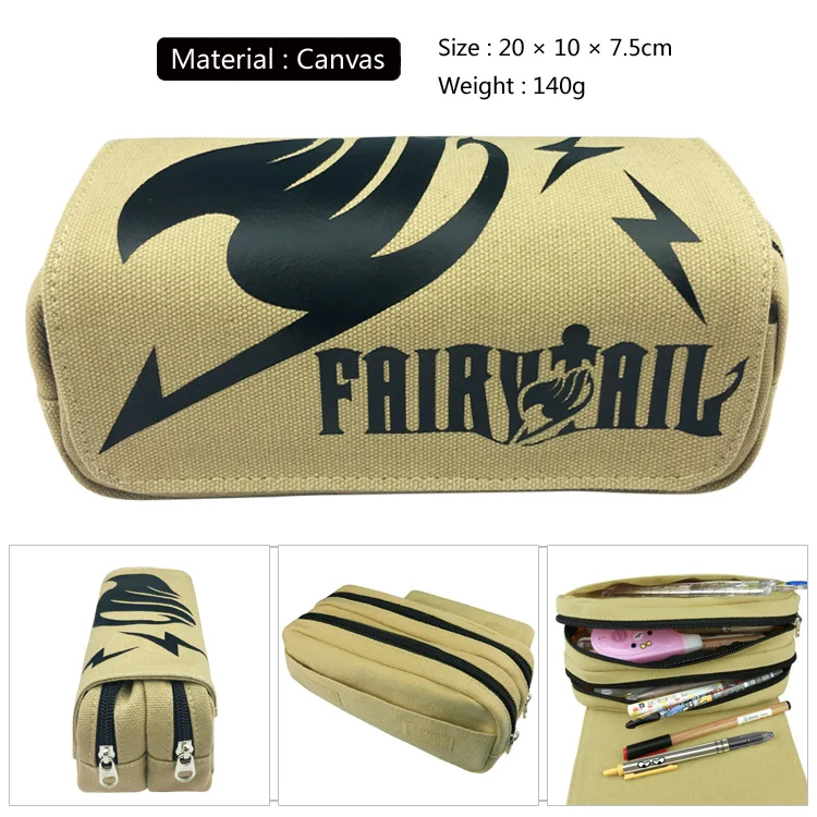 

Fairy Tail BENDY Gravity Falls Rick and Morty Makeup Cosmetic Brush Travel Bag Case Pen Pencil Pouch Purse Wallet