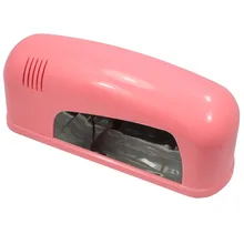 220 В УФ лампа Сушилка для ногтей с 1 шт. 9 Вт светодиодный трубки, сушилка для Профессиональный Гель-лак для ногтей типсы для дизайна ногтей Акриловые Блестки УФ-гель