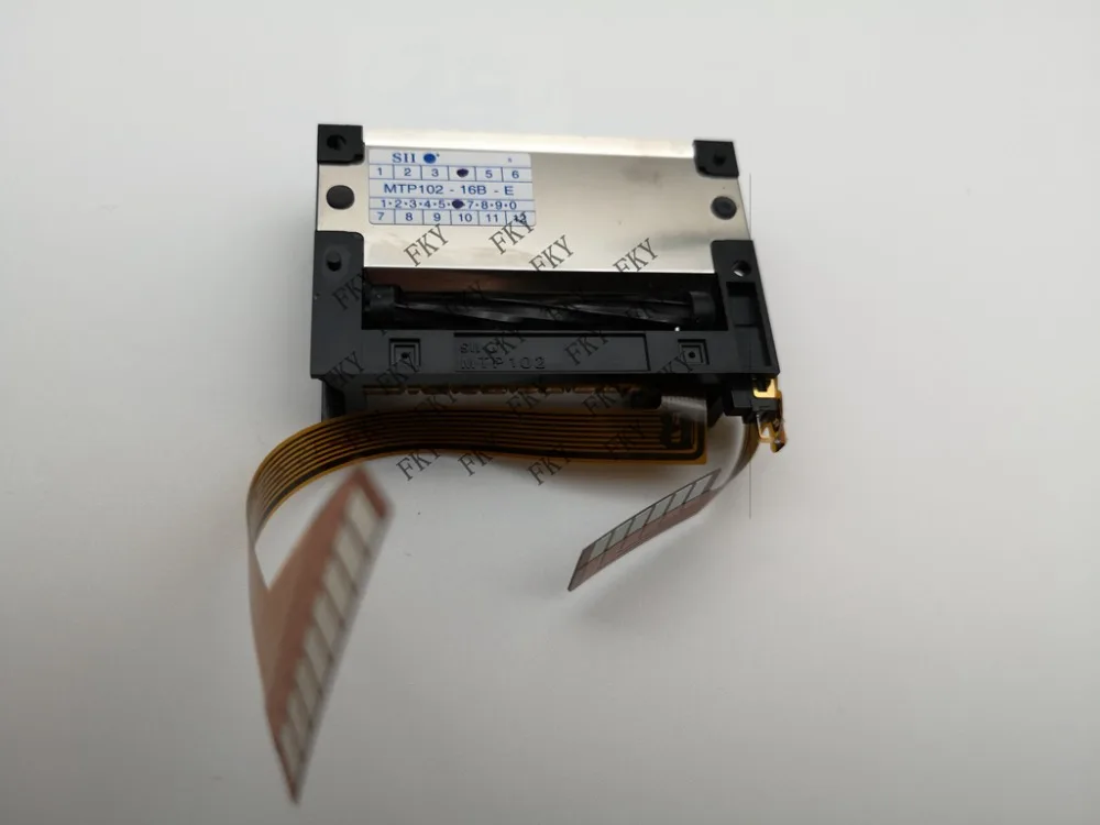Нова оригінальна термодрукуюча головка MTP102-16B-E міні-друкуюча головка 1-дюймова друкуюча головка MTP102-16B, MTP102 Аксесуари для принтерів Друкуюча головка